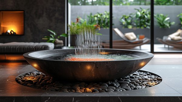 Fontaine d'intérieur : zen et design chez vous
