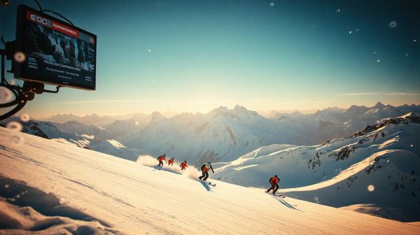Les meilleures façons de regarder les championnats de ski sur Eurosport